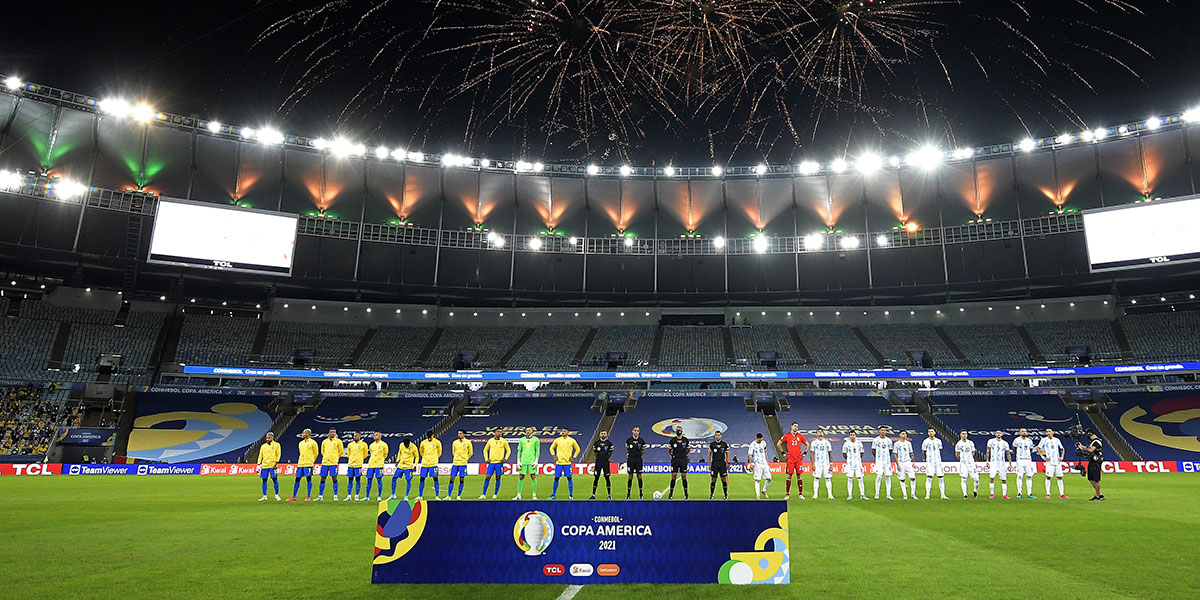 Maracanã, Rio de Janeiro, Argentina vs Brasil 2021